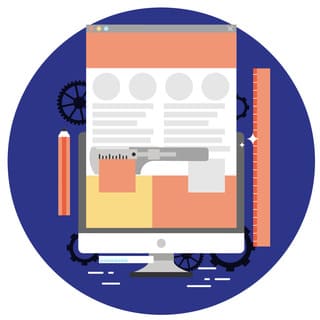Illustration of Atlas Accessibility website design solutions
